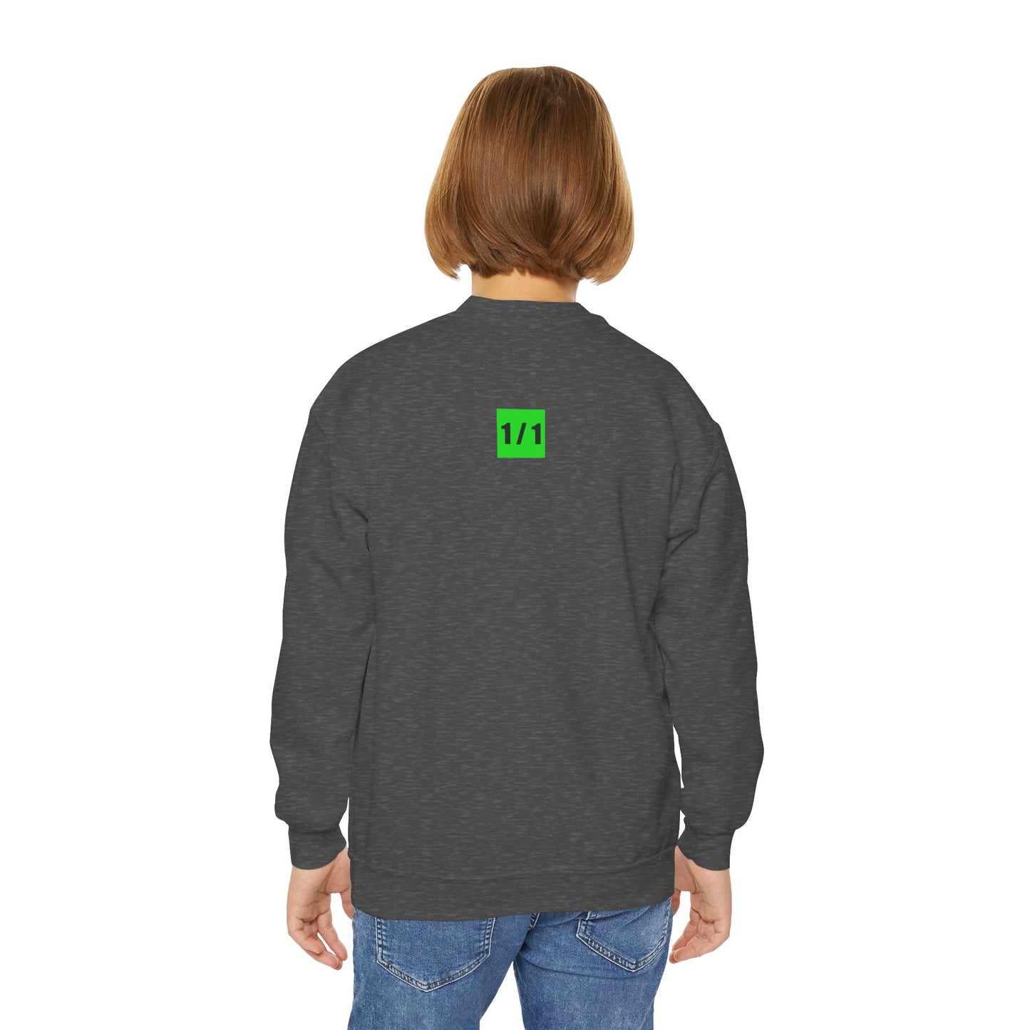 Youth Signature Logo Crewneck Sweatshirt