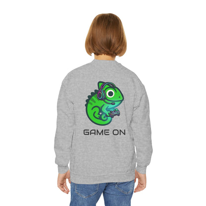 Youth "Game On" Gamer Crewneck Sweatshirt