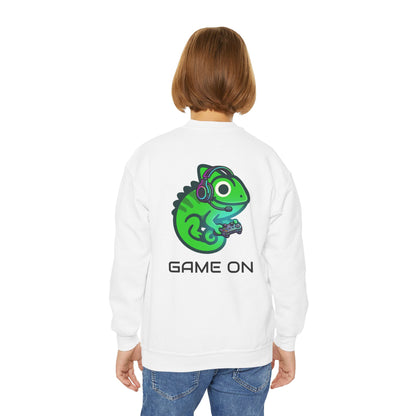 Youth "Game On" Gamer Crewneck Sweatshirt