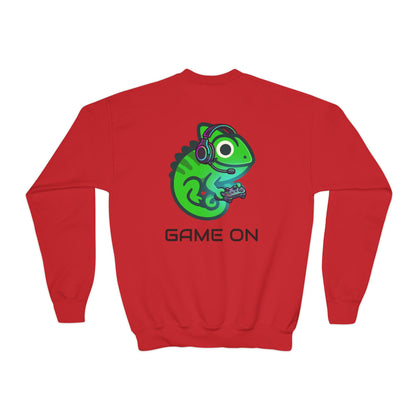 Youth "Game On" Gamer Crewneck Sweatshirt