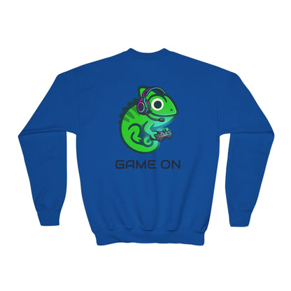 Youth "Game On" Gamer Crewneck Sweatshirt