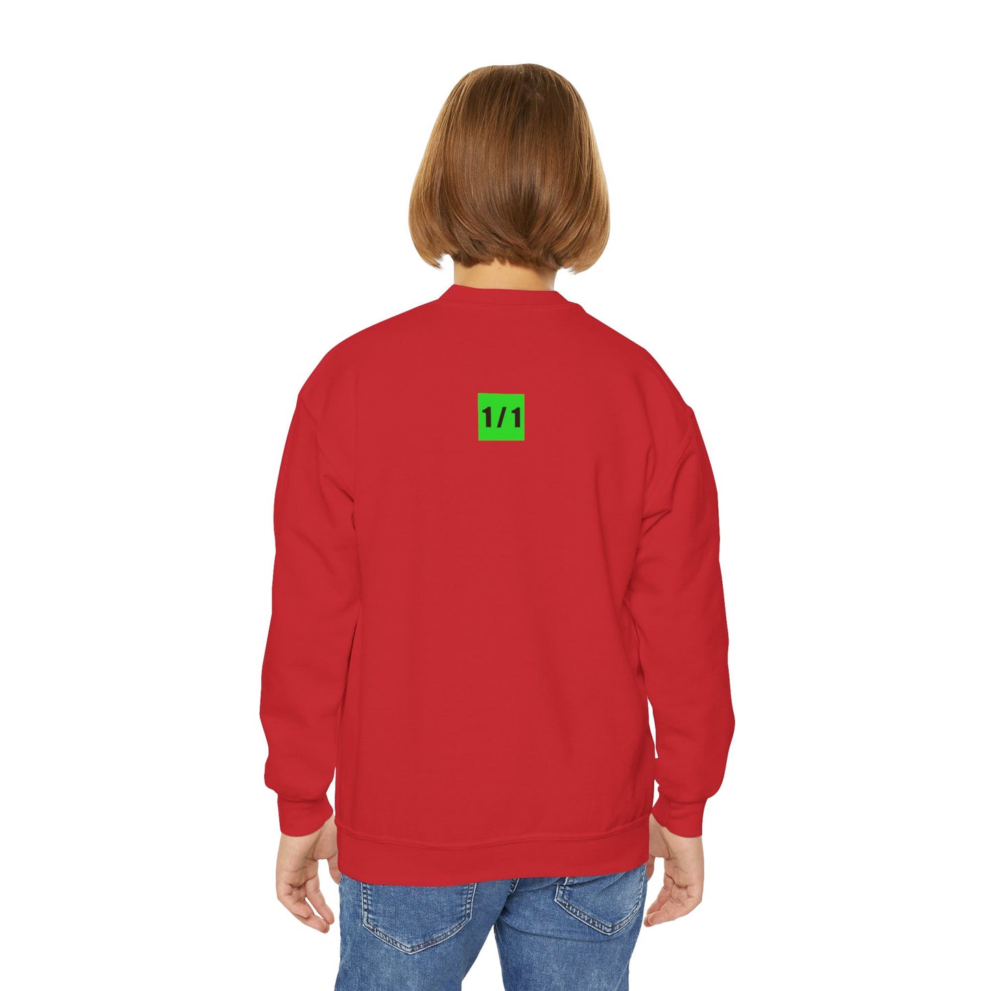 Youth Signature Logo Crewneck Sweatshirt