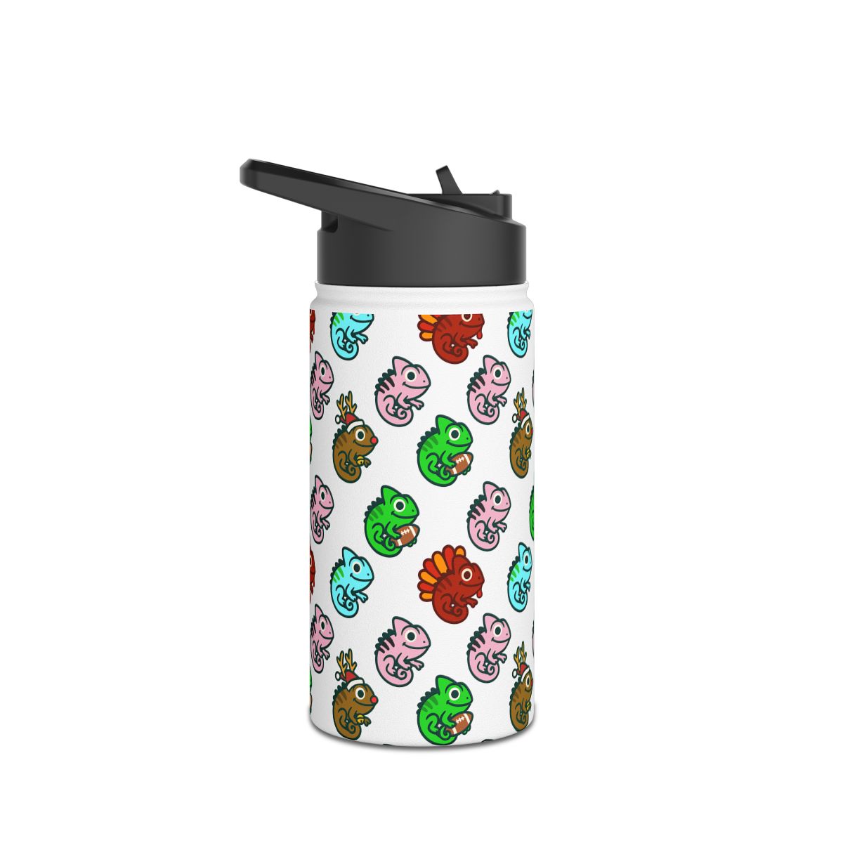 Chameleon Full Spectrum Print Stainless Steel Water Bottle