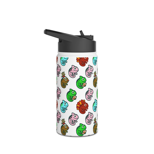 Chameleon Full Spectrum Print Stainless Steel Water Bottle