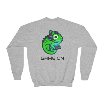 Youth "Game On" Gamer Crewneck Sweatshirt