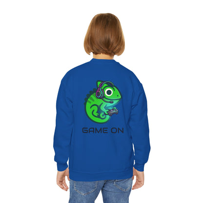 Youth "Game On" Gamer Crewneck Sweatshirt