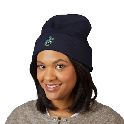 Wizard Chameleon Winter Knit Beanie