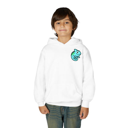 Youth Signature Pullover Hoodie – Aqua Chameleon