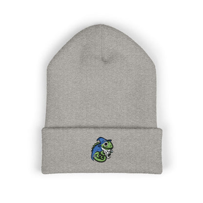 Wizard Chameleon Winter Knit Beanie