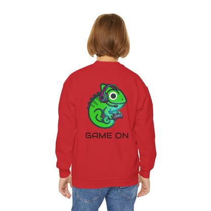 Youth "Game On" Gamer Crewneck Sweatshirt
