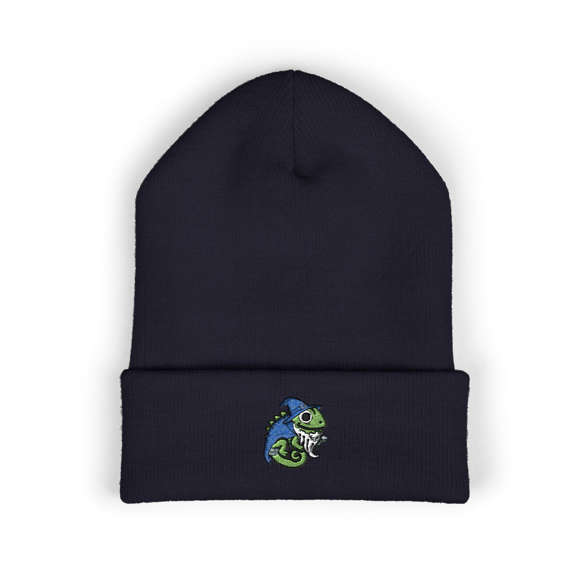 Wizard Chameleon Winter Knit Beanie