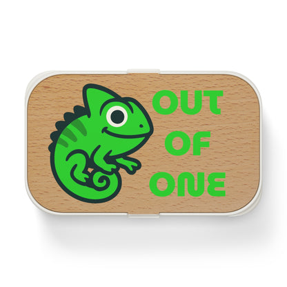 Out of One Bento Lunch Box with Wooden Top