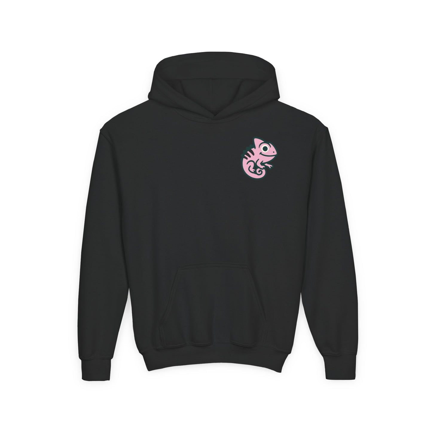 Youth Signature Pullover Hoodie – Pink Chameleon