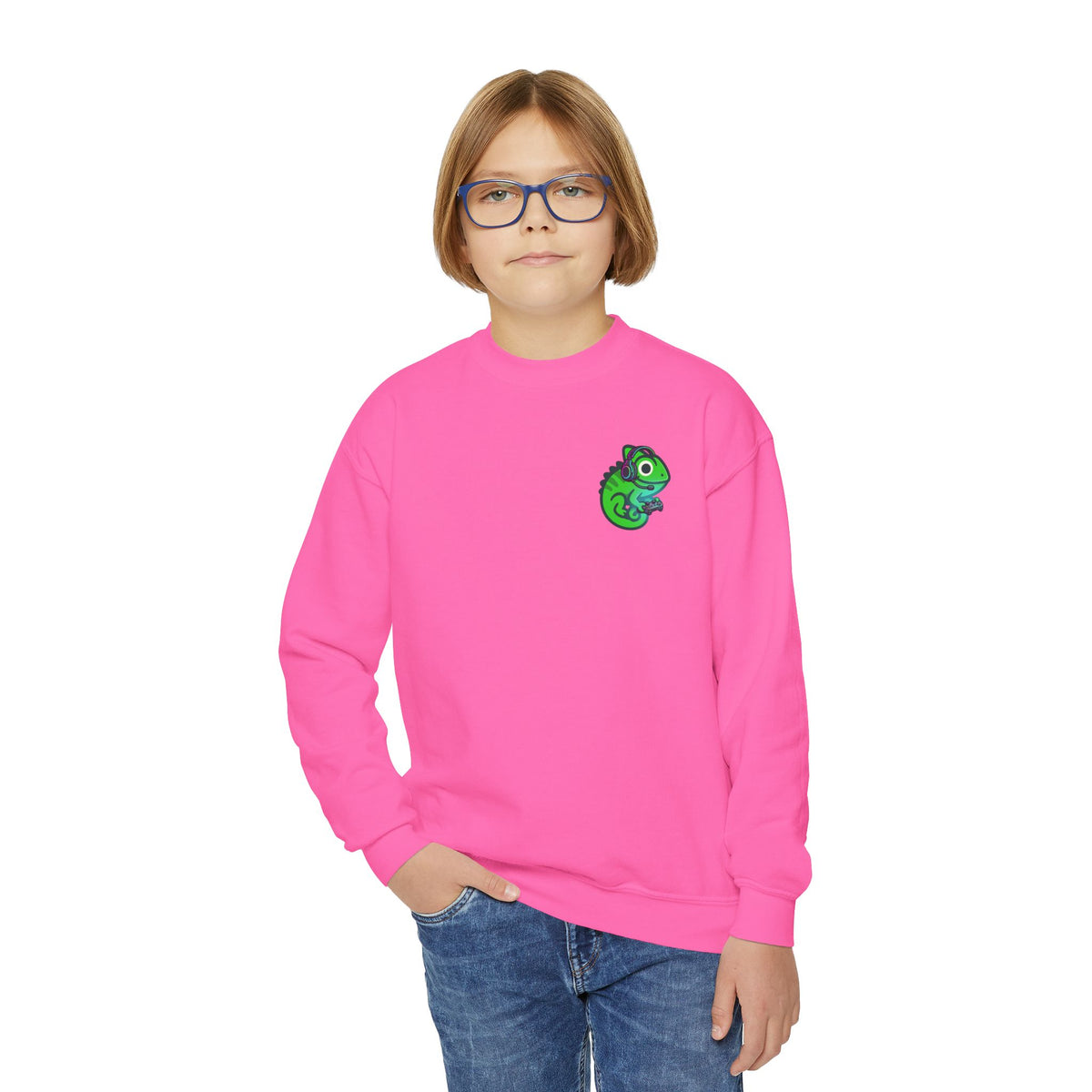 Youth "Game On" Gamer Crewneck Sweatshirt