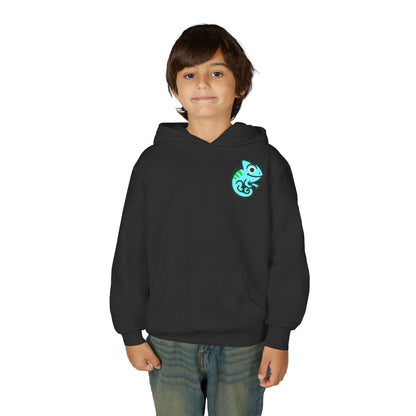 Youth Signature Pullover Hoodie – Aqua Chameleon