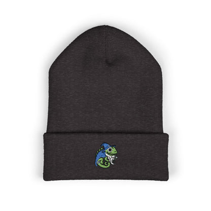 Wizard Chameleon Winter Knit Beanie