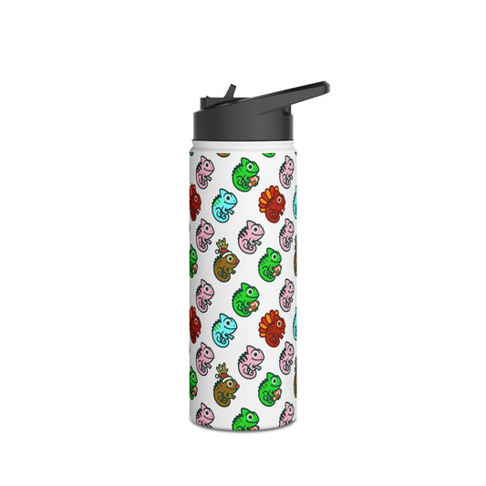 Chameleon Full Spectrum Print Stainless Steel Water Bottle
