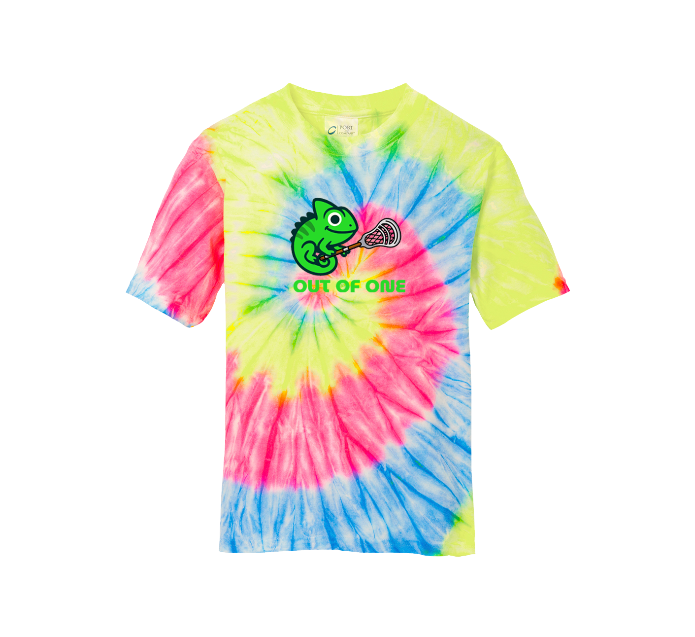Youth Lacrosse Chameleon Tie-Dye Tee