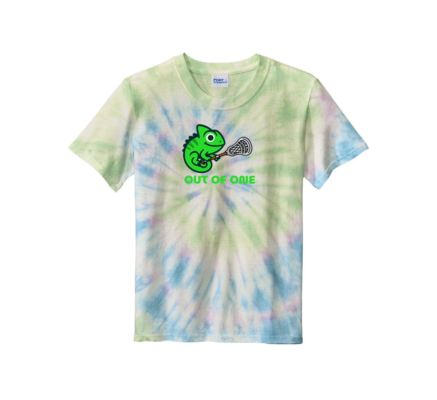 Youth Lacrosse Chameleon Tie-Dye Tee