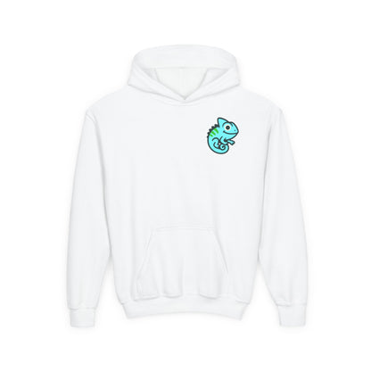 Youth Signature Pullover Hoodie – Aqua Chameleon