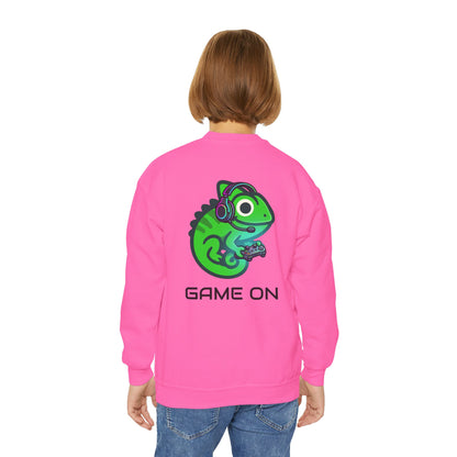 Youth "Game On" Gamer Crewneck Sweatshirt