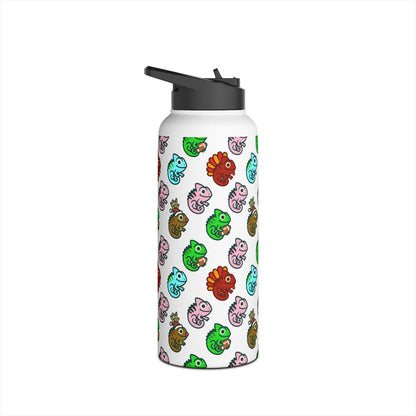 Chameleon Full Spectrum Print Stainless Steel Water Bottle