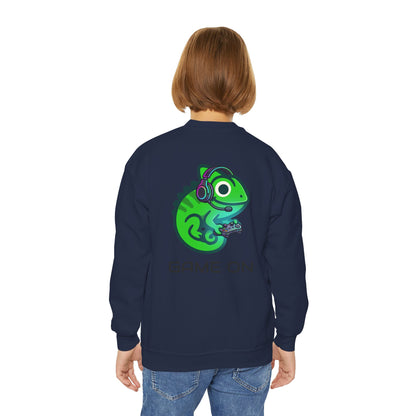 Youth "Game On" Gamer Crewneck Sweatshirt