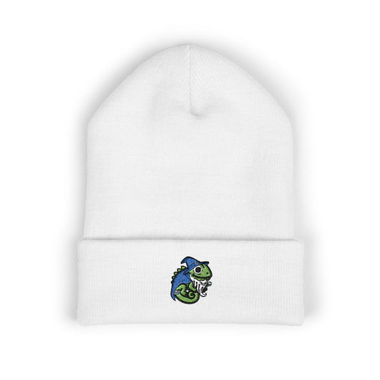 Wizard Chameleon Winter Knit Beanie