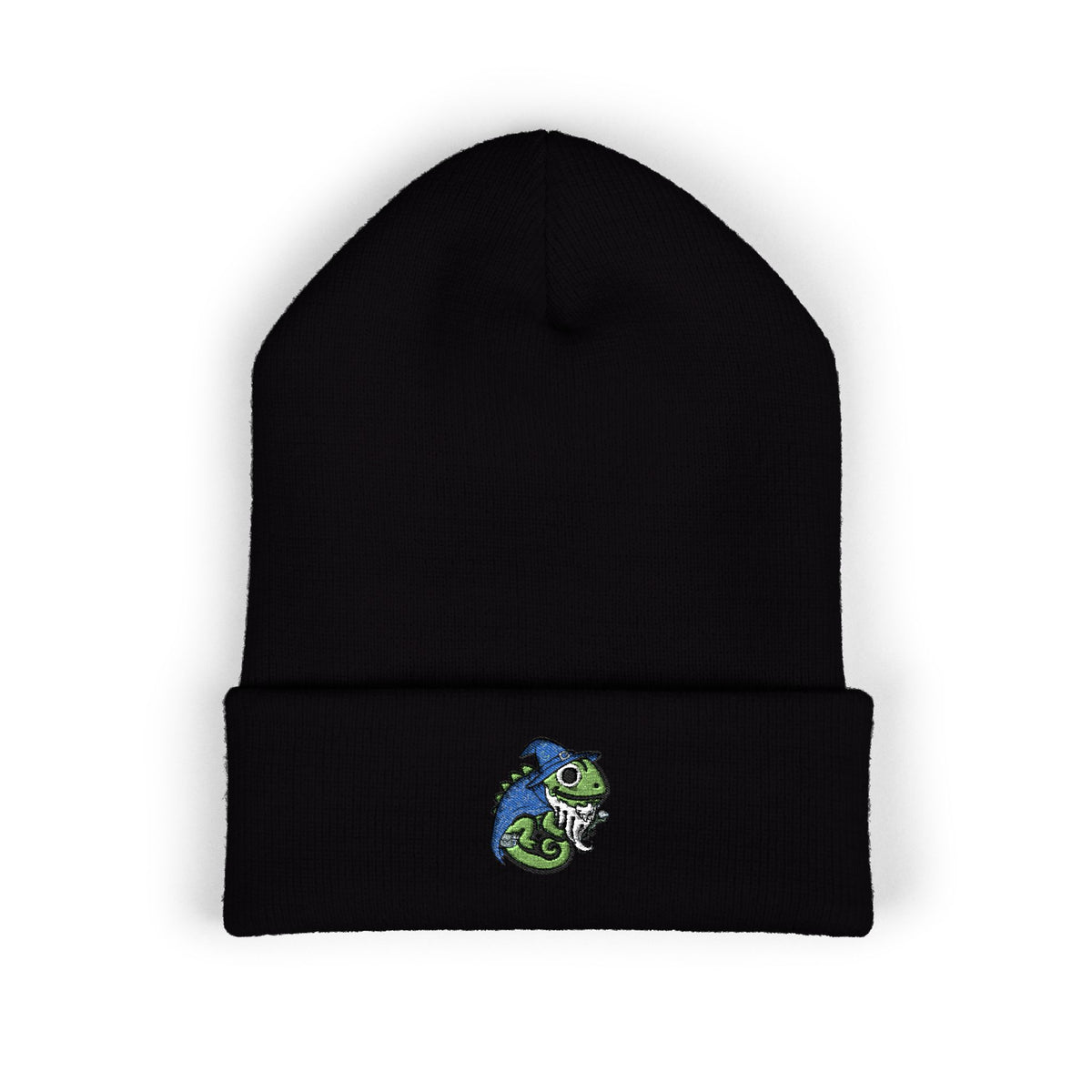 Wizard Chameleon Winter Knit Beanie