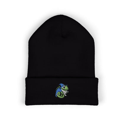 Wizard Chameleon Winter Knit Beanie