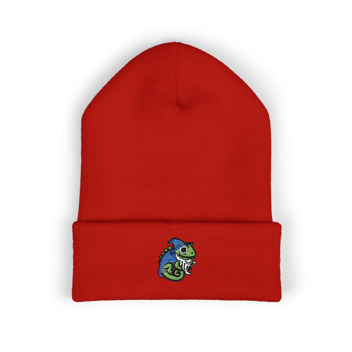Wizard Chameleon Winter Knit Beanie