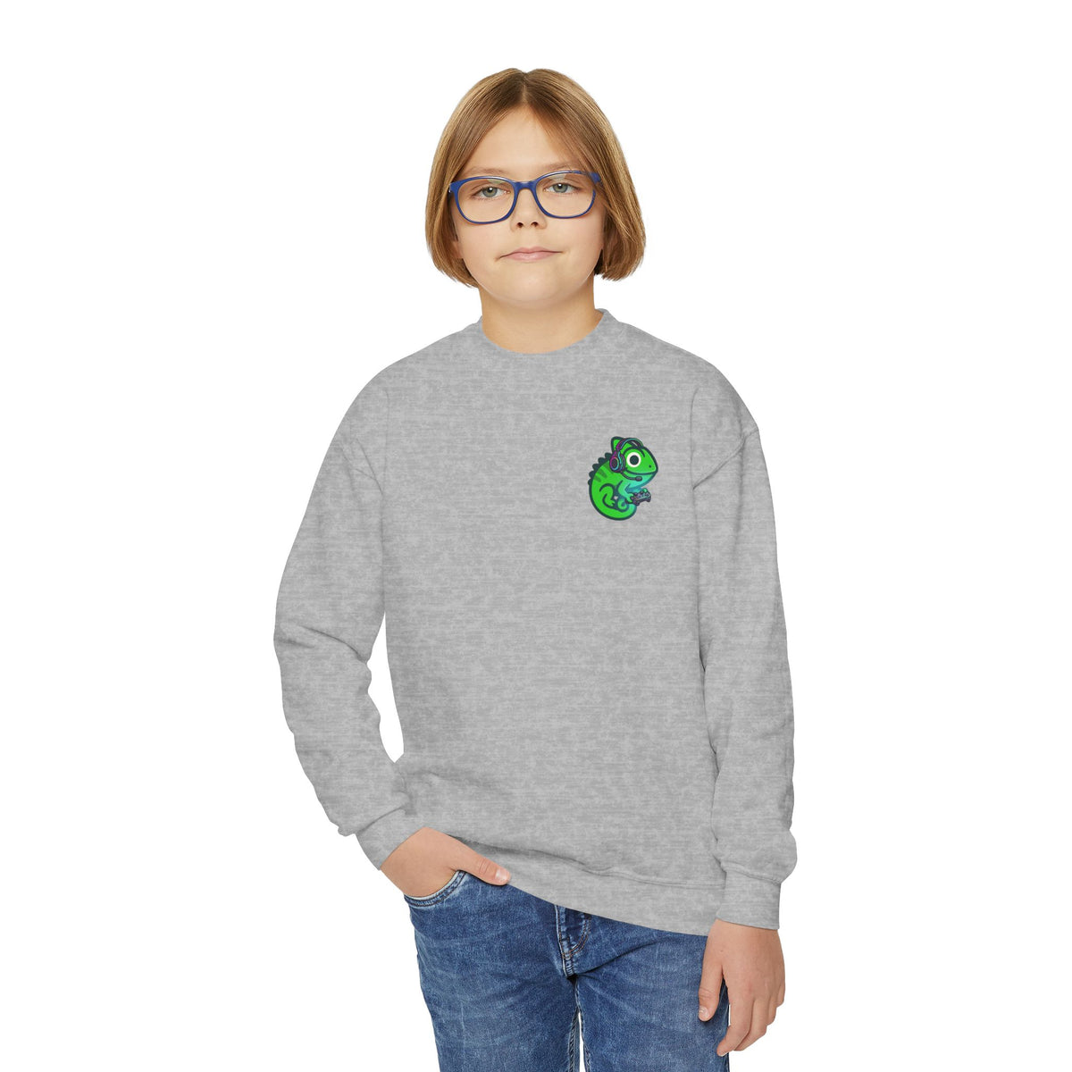 Youth "Game On" Gamer Crewneck Sweatshirt