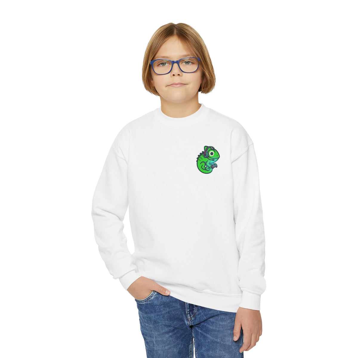 Youth "Game On" Gamer Crewneck Sweatshirt